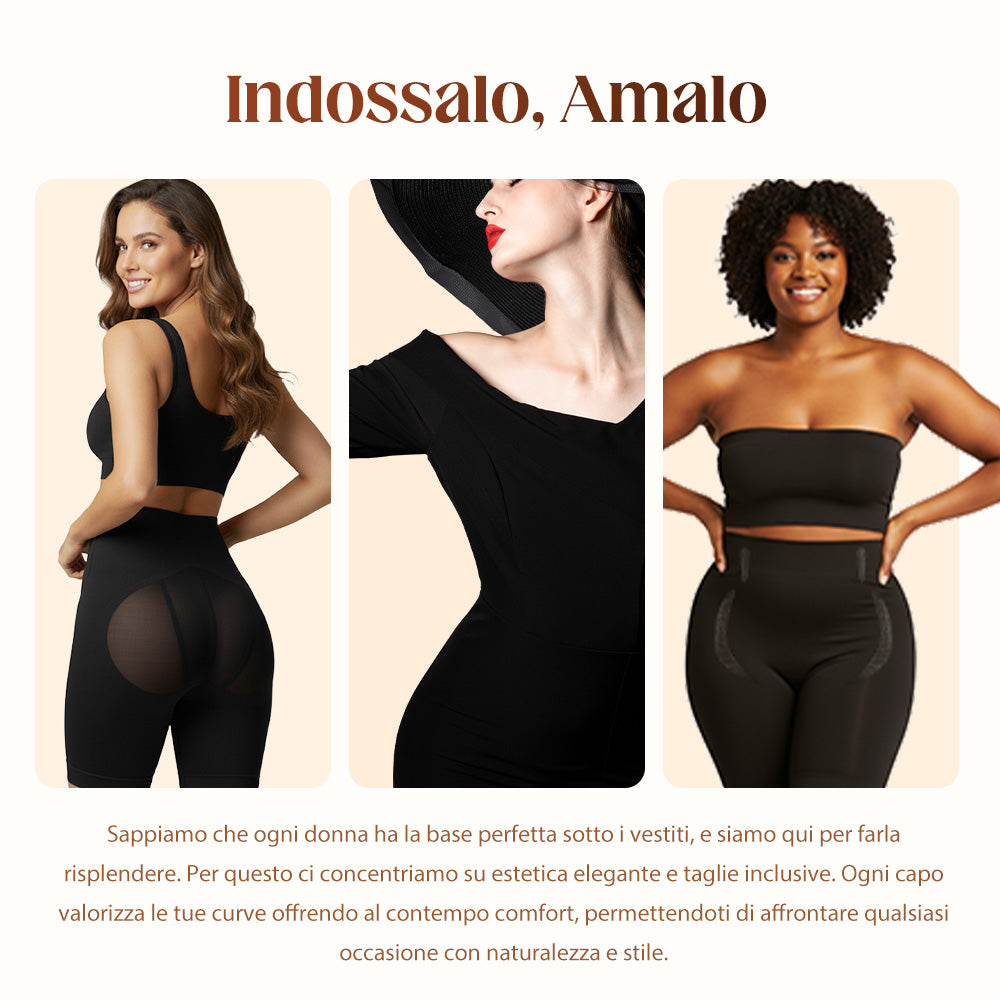 Short modellanti a vita alta