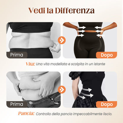 Short modellanti a vita alta